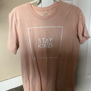 Stay Kind Pink Graphic Tshirt